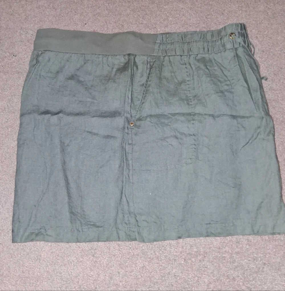 Company Ellen Tracy Linen Skort - Picture 3 of 9